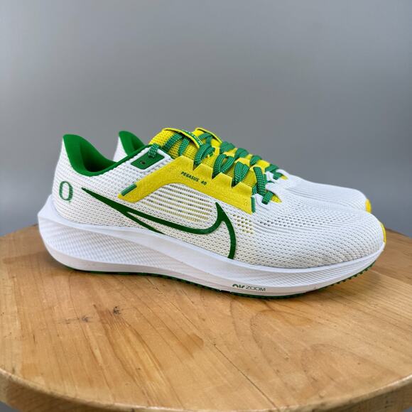 Nike‎ Pegasus 40 \'Oregon Ducks\' Men\'s Size 10 Shoes Road Running Football NEW main image 7